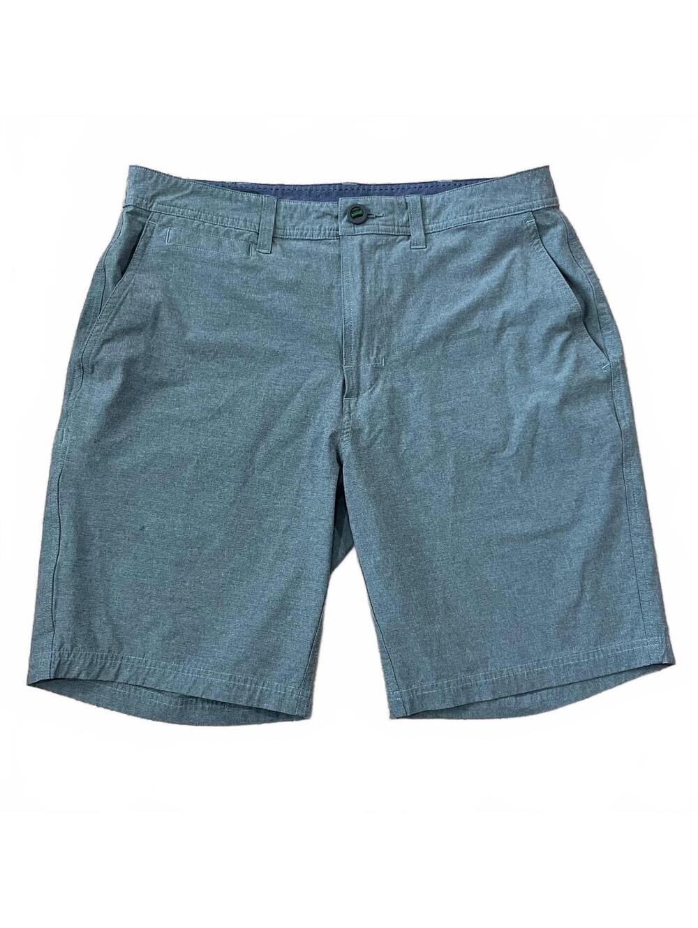 Orvis Mens Escape Outdoors Performance Stretch Shorts Blue Size 32